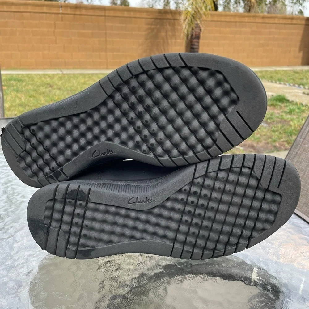 Clarks Votta Free Mens Black Synthetic Lifestyle Sneakers Shoes
